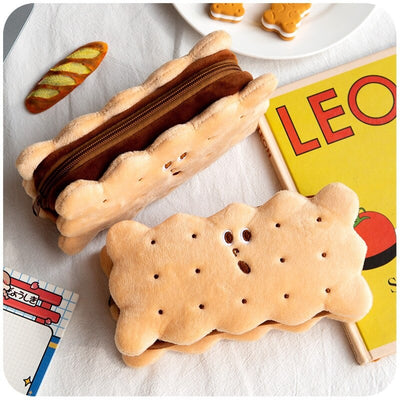 Biscuit Food Yummy Pencil Box Funny Cute Gift