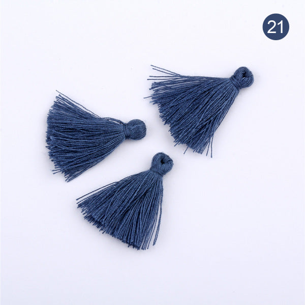 5 x Cotton tassels 30mm for Earrings Pendant Jewelry