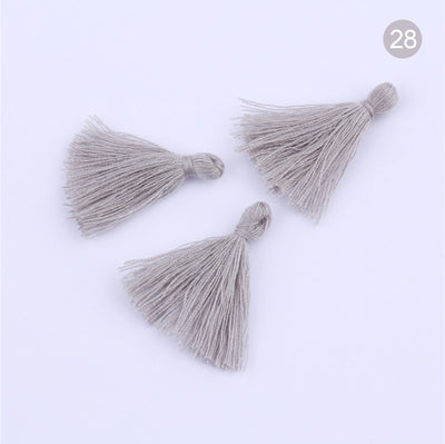 5 x Cotton tassels 30mm for Earrings Pendant Jewelry