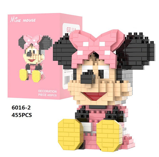 Mickey Mouse Building Blocks Diamond Nano Block Mirco Mini Lego Cartoon Toy