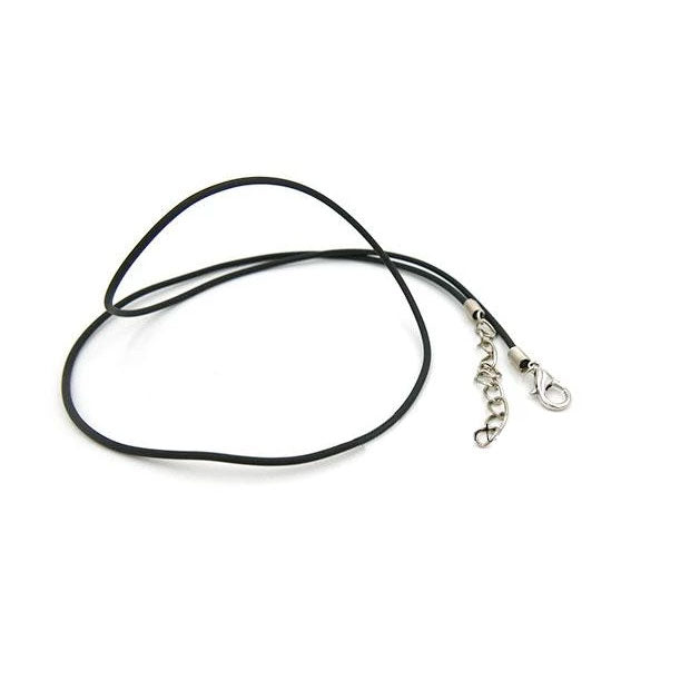 1 x Leather Cords/Necklace Cords With Lobster Clasp