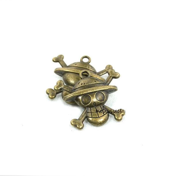 1 x One Piece Logo Vintage Zakka Charm