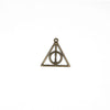 DIY Zakka Vintage Harry Potter Deathly Hallows Charm (3cm)