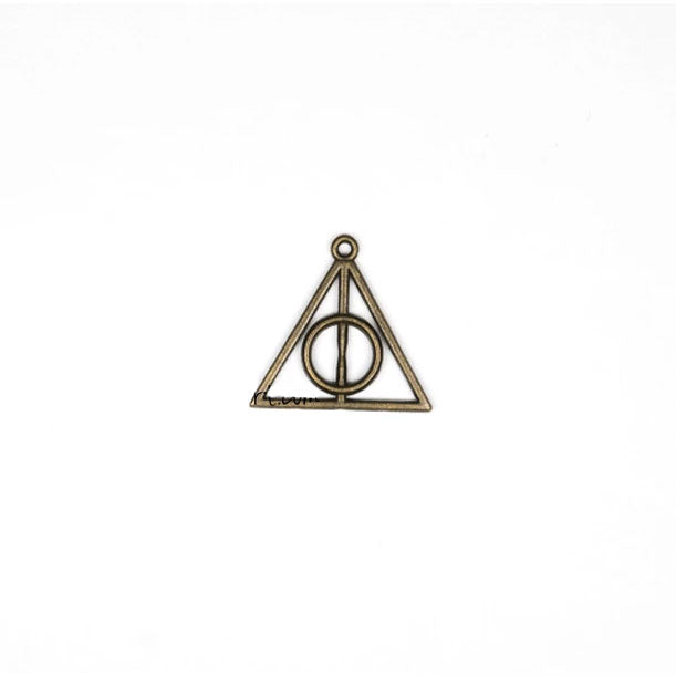 DIY Zakka Vintage Harry Potter Deathly Hallows Charm (3cm)