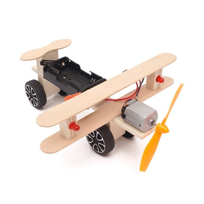 Aircraft DIY Puzzle Pack STEM Toy | Science Education Set with Robotic Project | Perfect for Rbt School Projects