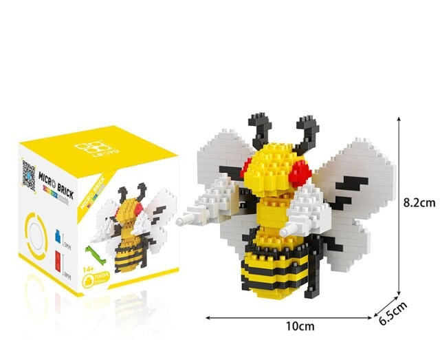 Cartoon Micro Diamond Block pokemon building blocks toy
