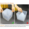 Large DIY Pyramid Resin Silicone Mold With Fixed Frame For DIY Crystal UV Epoxy Jewelry Decoration