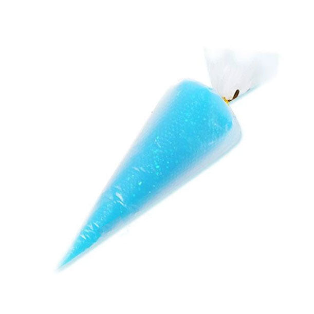 Blue Glitter Effect Transparent Jelly Whipped Cream 50g