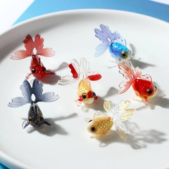 Mini Goldfish Pendants Charm Acrylic Earrings Adorable Jewelry Handmade Accessories