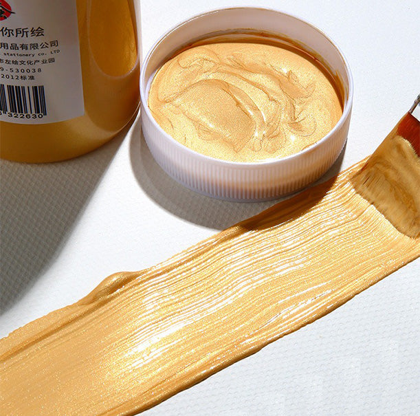 Metallic Acrylic Paint Color bottle pack 100ml