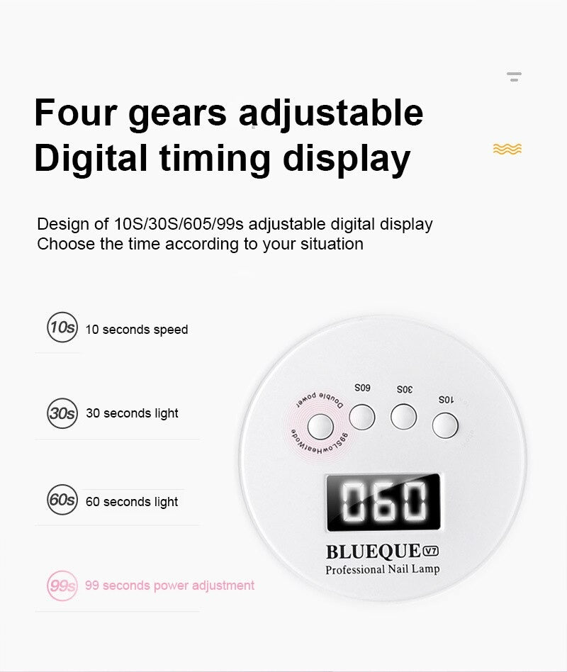 168W LED UV Curing Lamp | For UV Resin Craft | UV Light | Nails