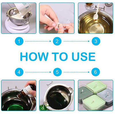 Creative star square round love shape plastic candle mold