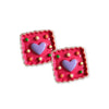 2 x Pink Square Cupcake Sweets Decoden | Cute Cabochons
