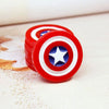 2 x Captain America Shield Decoden Charm | Cute Cabochons