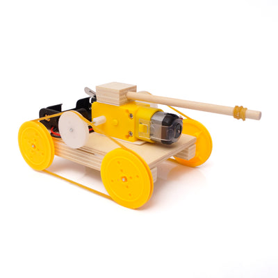 Tank DIY Puzzle Pack STEM Toy | Science Education Set with Robotic Project | Rbt School Projects