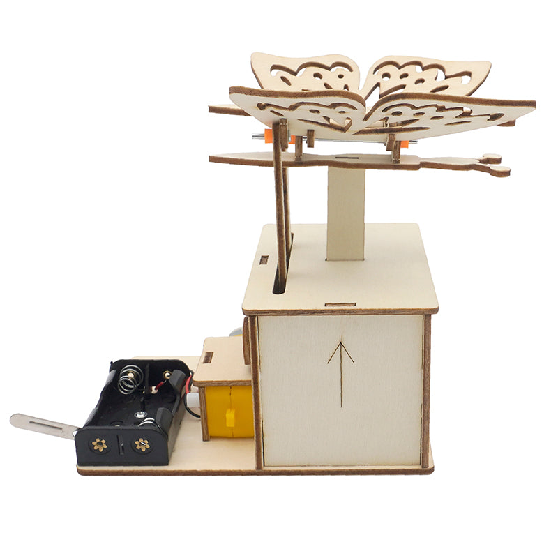 Electric Bionic Butterfly DIY Puzzle Pack STEM Toy | Science Education Set with Robotic Project | Perfect for Rbt School Project