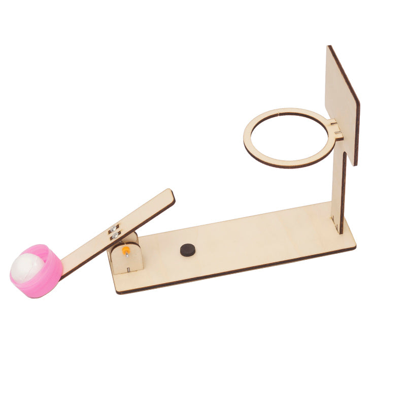 Basketball Shooting DIY Puzzle Pack STEM Toy | Science Education Set with Robotic Project | Perfect for Rbt School Projects