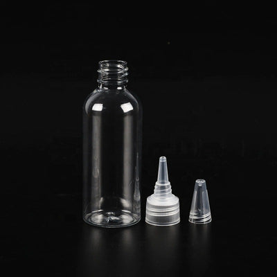 Transparent Clear Plastic Squeeze Dropper Bottle Travel Empty Container for Ink Glue Paint Liquid