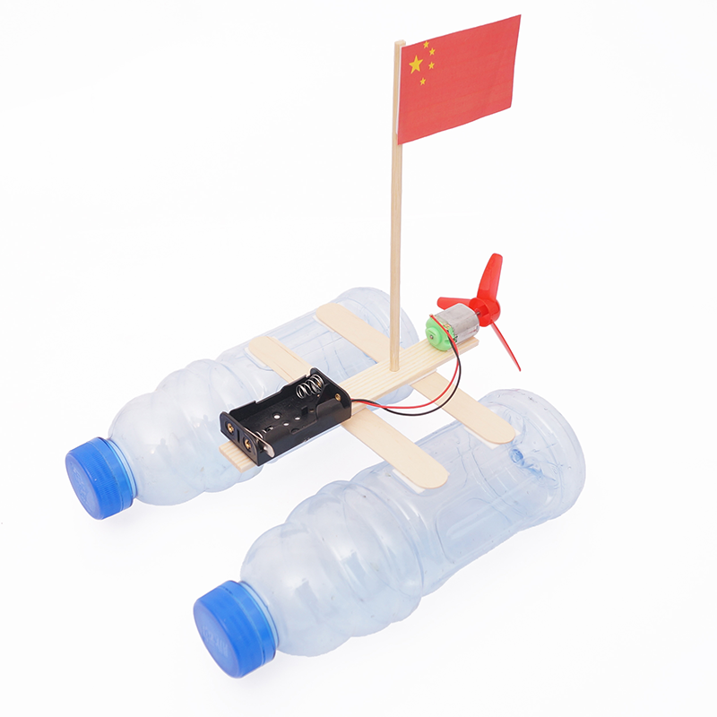 Wind Boat DIY Puzzle Pack STEM Toy | Science Education Set with Robotic Project | Rbt School Projects