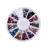 12 Colors Set Micro Gem | Acrylic Diamond | Nail Pearl