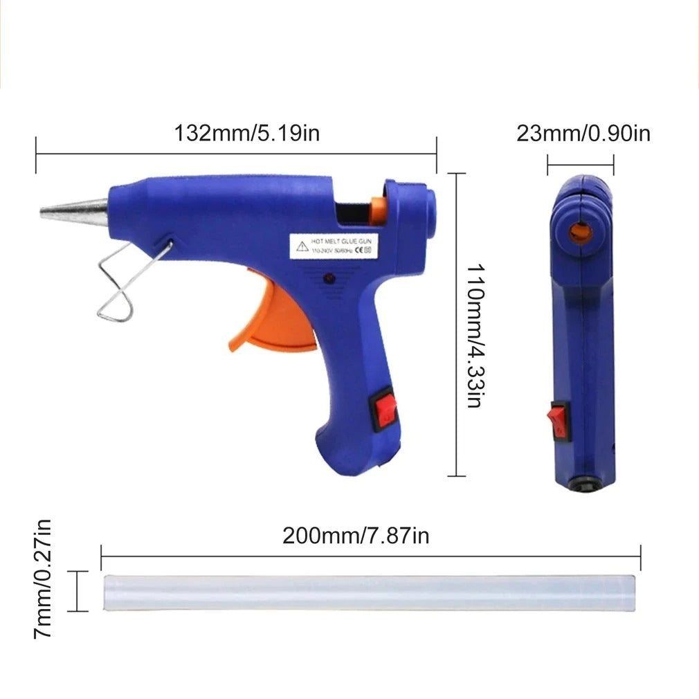 HOT MELT GLUE GUN SILICONE ADHESIVE GLUE STICKS
