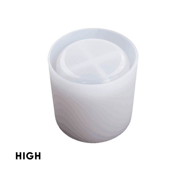 Plant Pots Silicone Molds Succulent Plants Concrete Planter Vase Molds for DIY Gardening Pots Craft Home Decorations