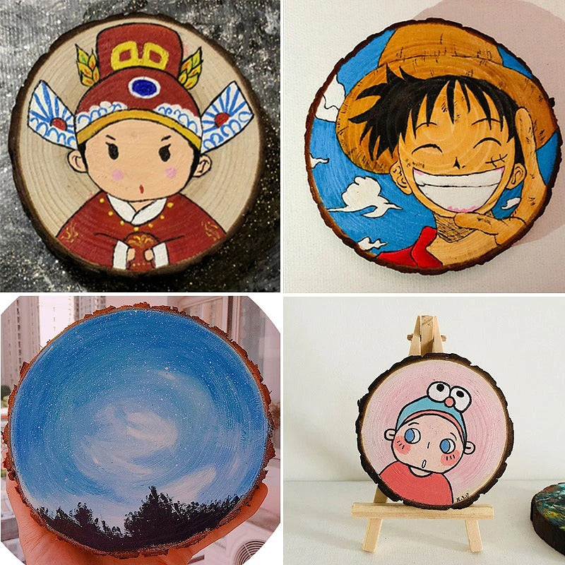 1 Pcs Wood Base For Craft