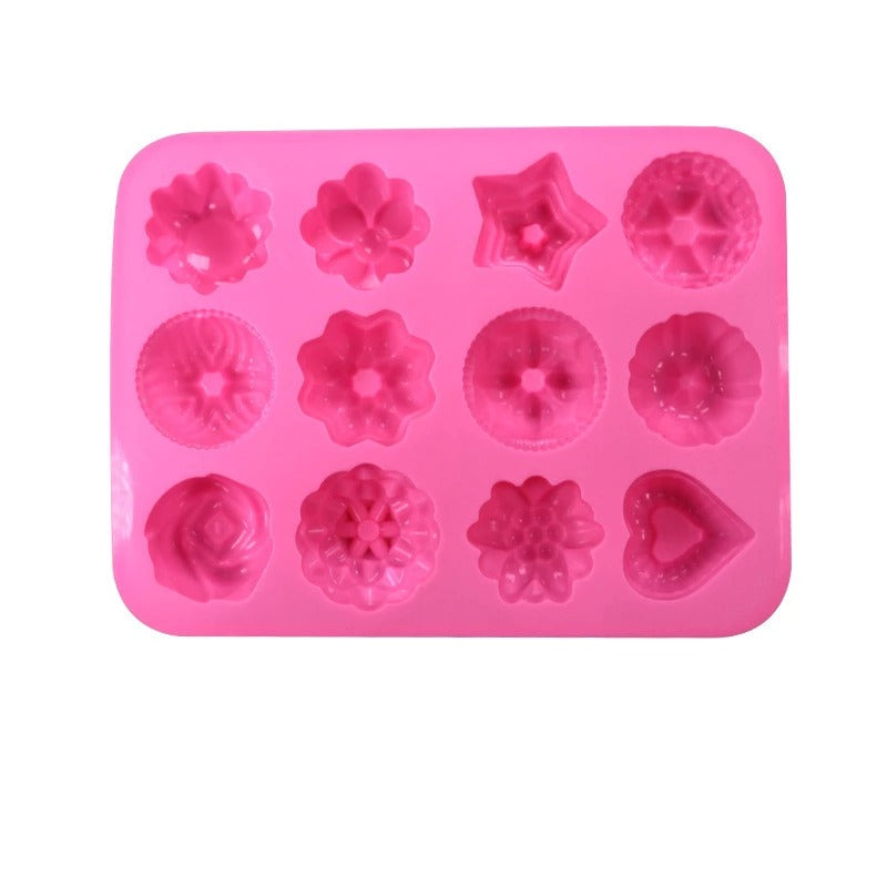 Jelly Cupcake Chocolate Soap Silicone Mold