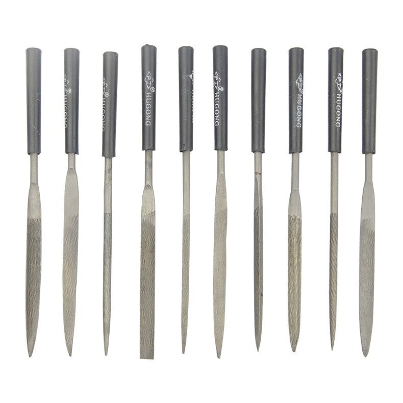 Precision needle files 10 pcs set