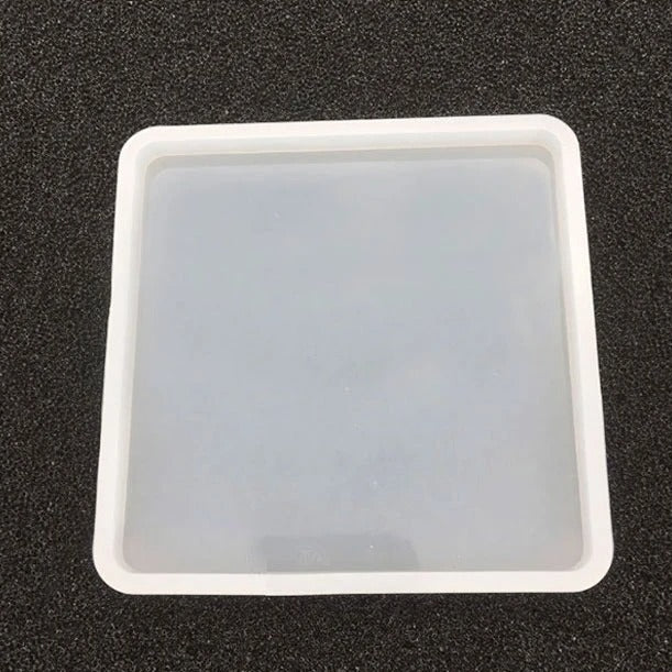 Square Coaster High Gloss Silicone Silicone Mold