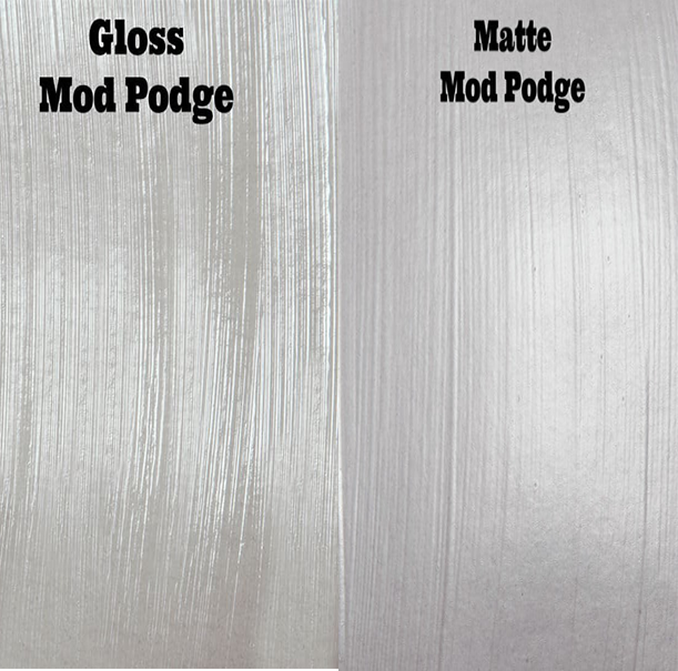 Glue Varnish/Mod Podge Gloss And Matte Waterbase Sealer, Glue and Fini -  Malaysia Clay Art