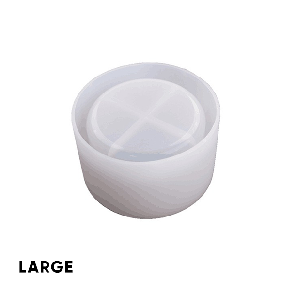 Plant Pots Silicone Molds Succulent Plants Concrete Planter Vase Molds for DIY Gardening Pots Craft Home Decorations