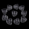 Creative star square round love shape plastic candle mold