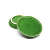 1 x Green Mini Ceramic Plate