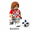 Soccer Player Minifigures Building Blocks Ronaldo Messi Beckham Neymar XT1003