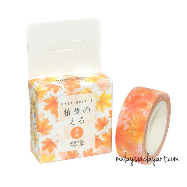 Leaf Japanese style masking tape