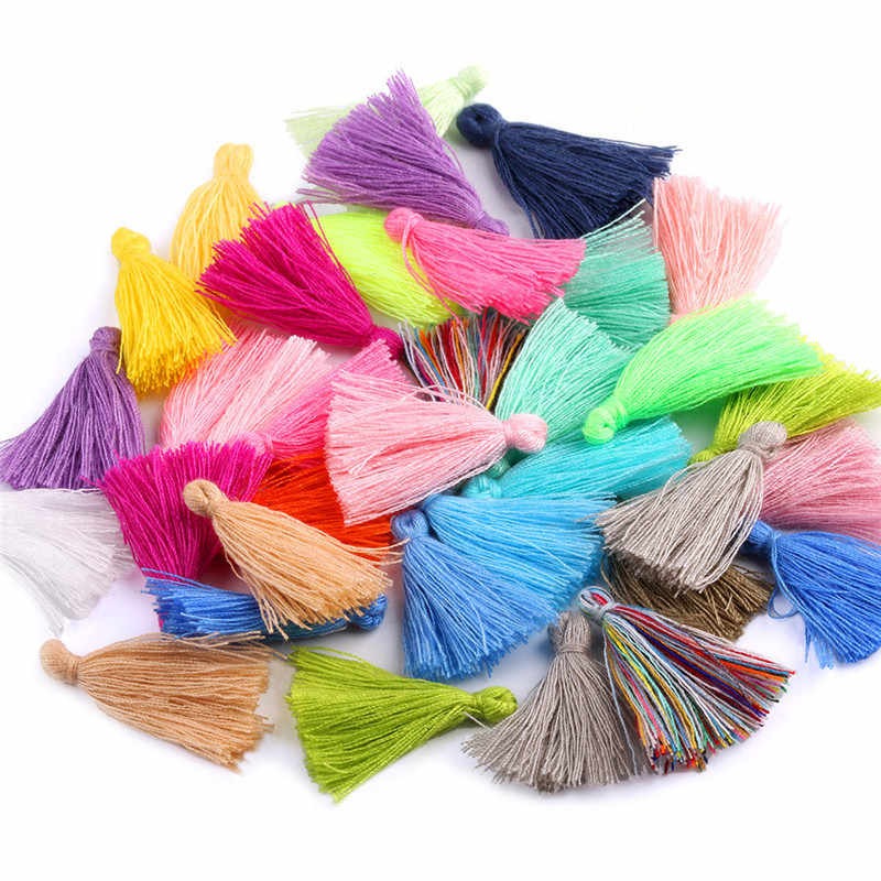 5 x Cotton tassels 30mm for Earrings Pendant Jewelry