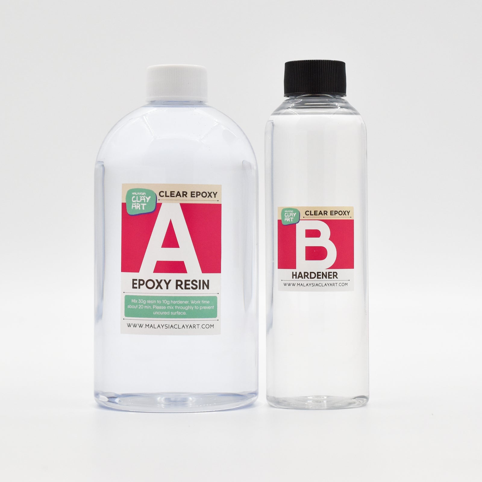 Clear Epoxy Resin | AB Resin Liquid 1kg (750g + 250g) Table Top Wholesale