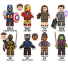 Marvel Series Minifigures Building Blocks Iron Man Captain America Black Panther WM6068