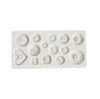 Button Design 2 Silicone Mold
