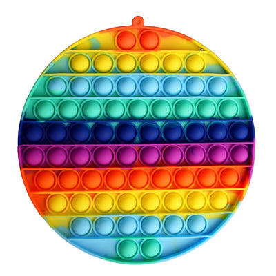 Rainbow Pop it Bubble fidget toys Among Us Unicorn Love