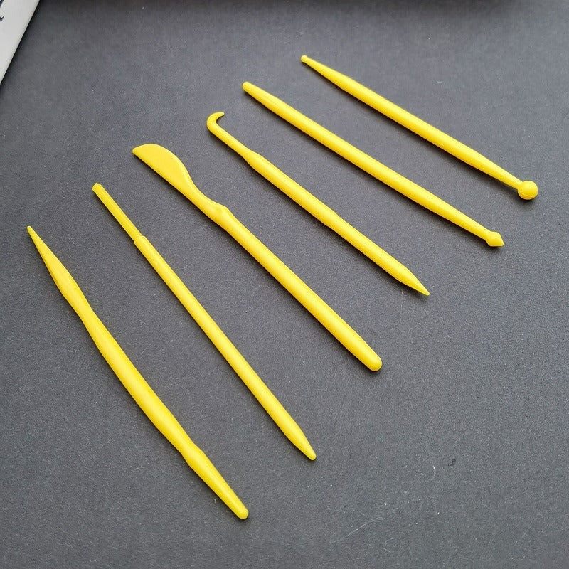 6 pcs Useful Modeling Craft Clay Tools