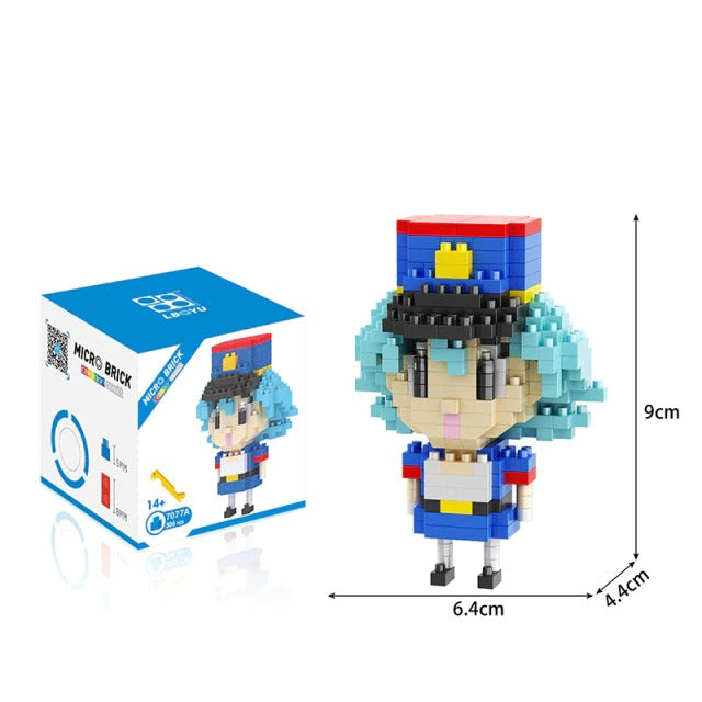 Cartoon Micro Diamond Block pokemon building blocks toy