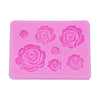 7 cavity Flower Silicone mold