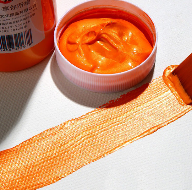 Metallic Acrylic Paint Color bottle pack 100ml