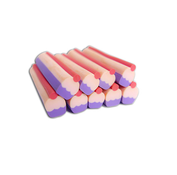 1 x Big Pinky Cake Fimo Clay Cane