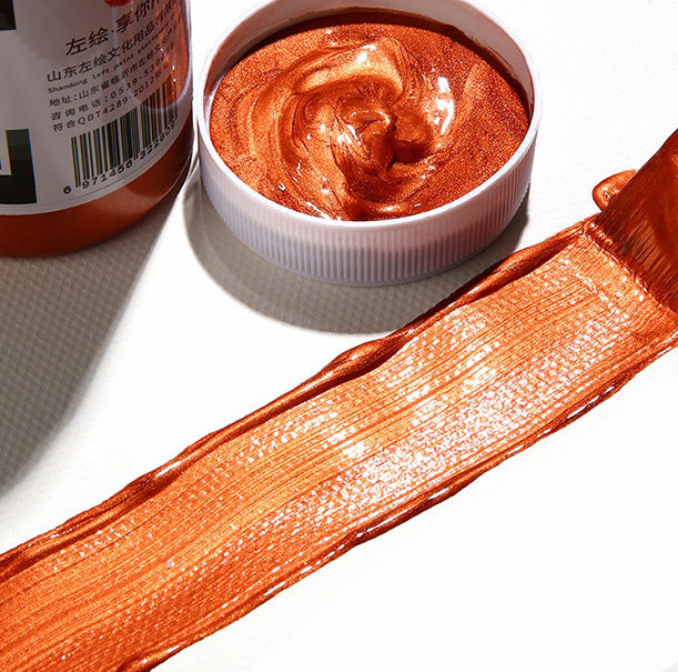 Metallic Acrylic Paint Color bottle pack 100ml