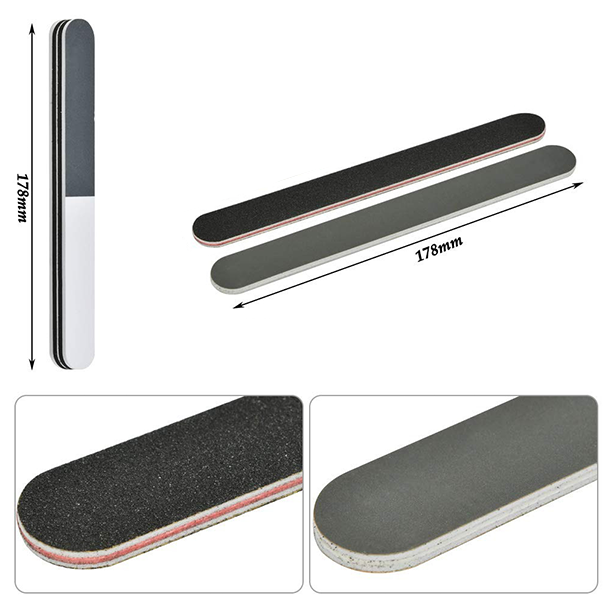 Multi-purpose Sanding Stick with 3-sided Sanding, Polishing and Filing for Precision Modeling and Hobby Crafting, Gundam