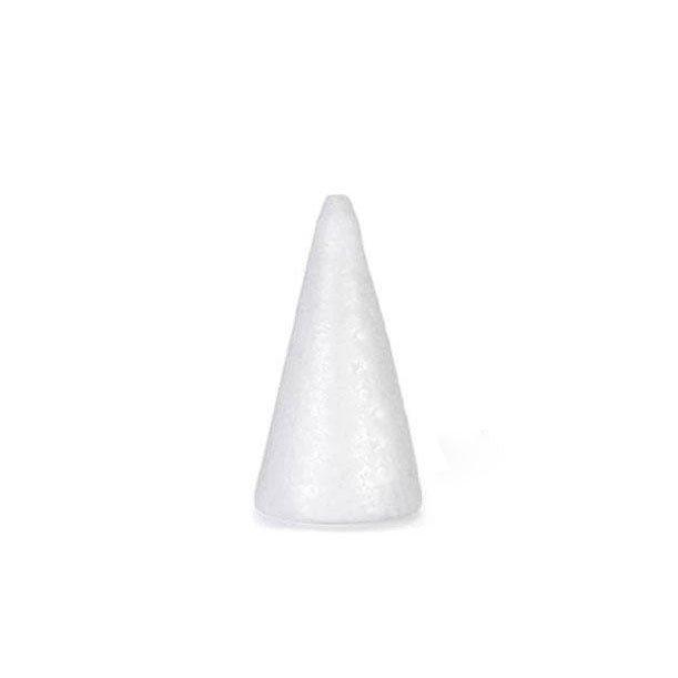 1 x Styrofoam Cone Shape (12cm x 6.5cm)