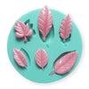 Leaf Silicone mold - 6 Designs